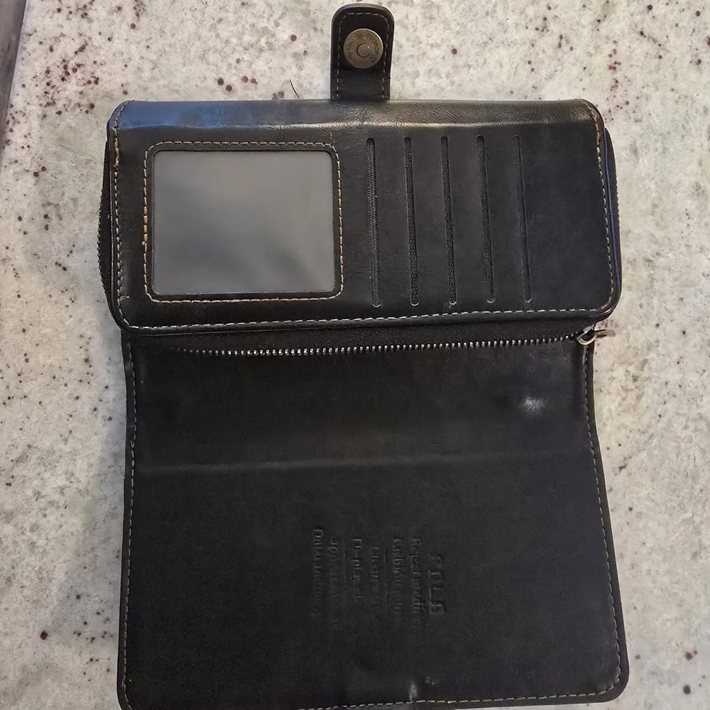 Black Women's Pola Wallet